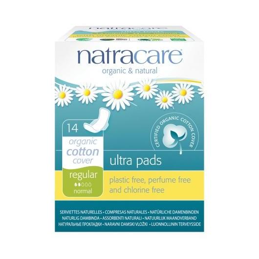 COMPRESAS REGULAR CON ALAS Natracare (14 und)