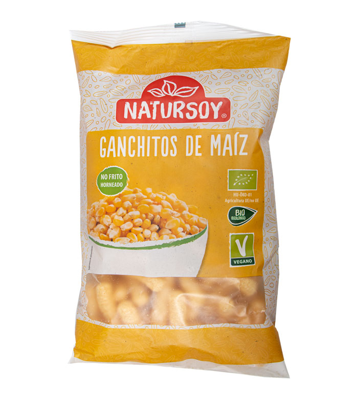 GANCHITOS DE MAÍZ BIO NATURSOY (75 gr)