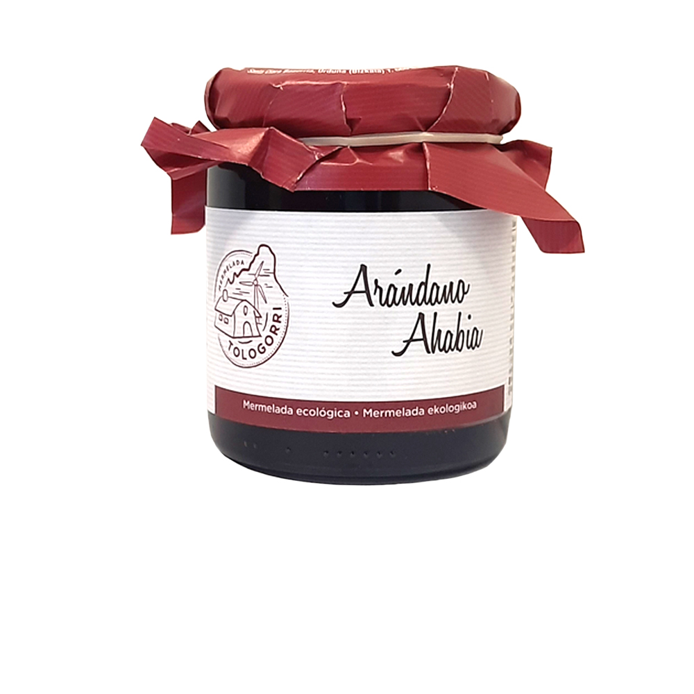 MERMELADA DE ARANDANO Tologorri (270 gr)