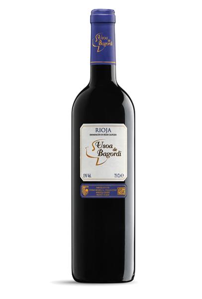 VINO TINTO JOVEN Usoa de Bagordi