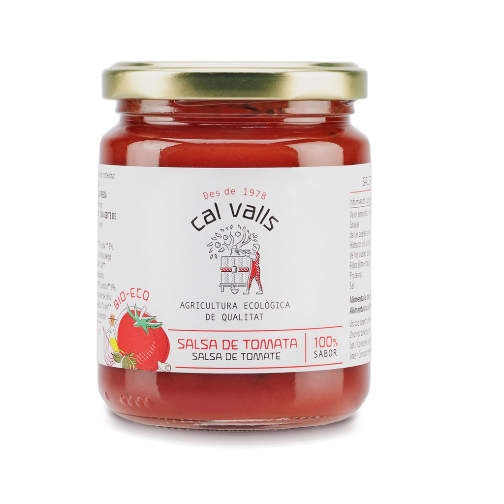 SALSA DE TOMATE Cal Valls Demeter (350 gr)