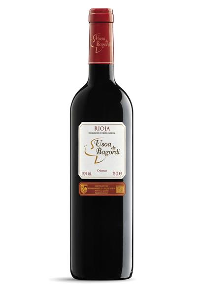 VINO TINTO CRIANZA Usoa de Bagordi