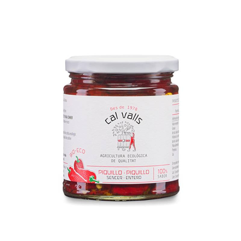 PIMIENTO DEL PIQUILLO ENTERO Cal Valls (165 g)