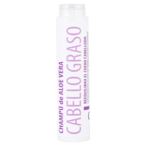 CHAMPU DE ALOE VERA CABELLO GRASO Equimercado (300 ml)