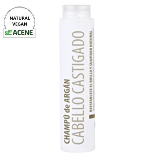 CHAMPU DE ARGAN CABELLO CASTIGADO (250ml) COMERCIO JUSTO