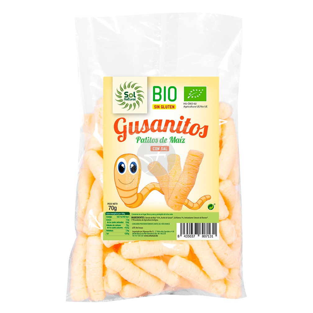 ARTOZKO GUSANITO ERRALDOIAK SOLNATURAL(70 gr)