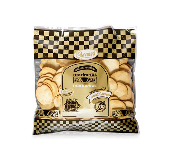 MARIÑEIRAS GALLETA INTEGRAL SIN AZUCAR Y BAJO EN SAL BIO DE DAVEIGA (180gr)