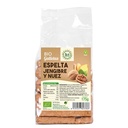 GALLETAS DE ESPELTA JENGIBRE Y NUEZ Sol Natural (175 g)