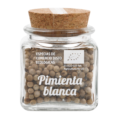 PIMIENTA BLANCA EN GRANO (40 gr) COMERCIO JUSTO