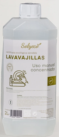  ESKUZKO ONTZI-GARBIGAILU KONTZENTRATU SENTIKORRA Solyeco (2 L)