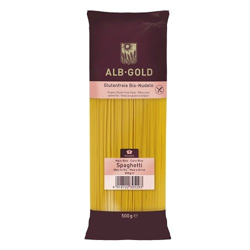 ESPAGUETI ARROZ y MAIZ SIN GLUTEN (500gr)  