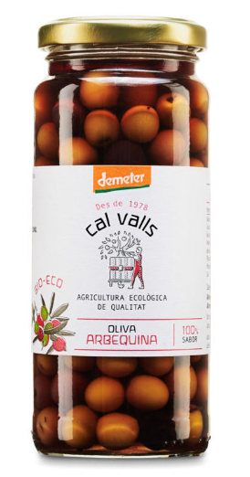 ACEITUNA ARBEQUINA (350 gr)