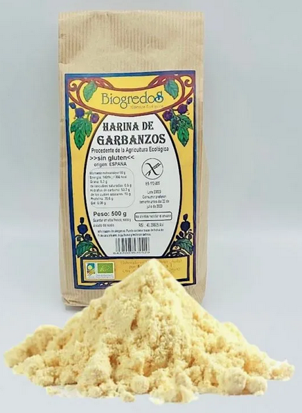HARINA DE GARBANZO Biogredos (500 gr)