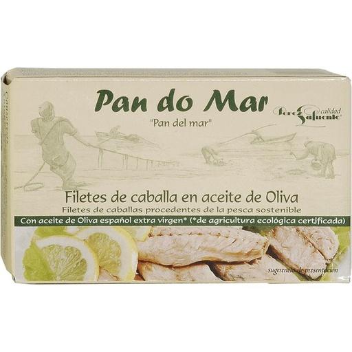 CABALLA EN  ACEITE DE OLIVA EN LATA PAN DO MAR (120 gr)