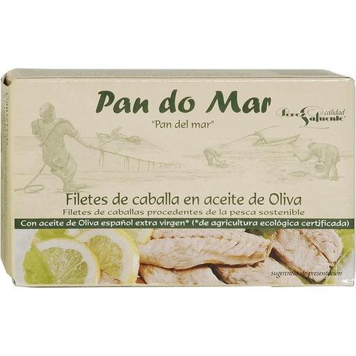 CABALLA EN  ACEITE DE OLIVA EN LATA Pan do mar (120 g)