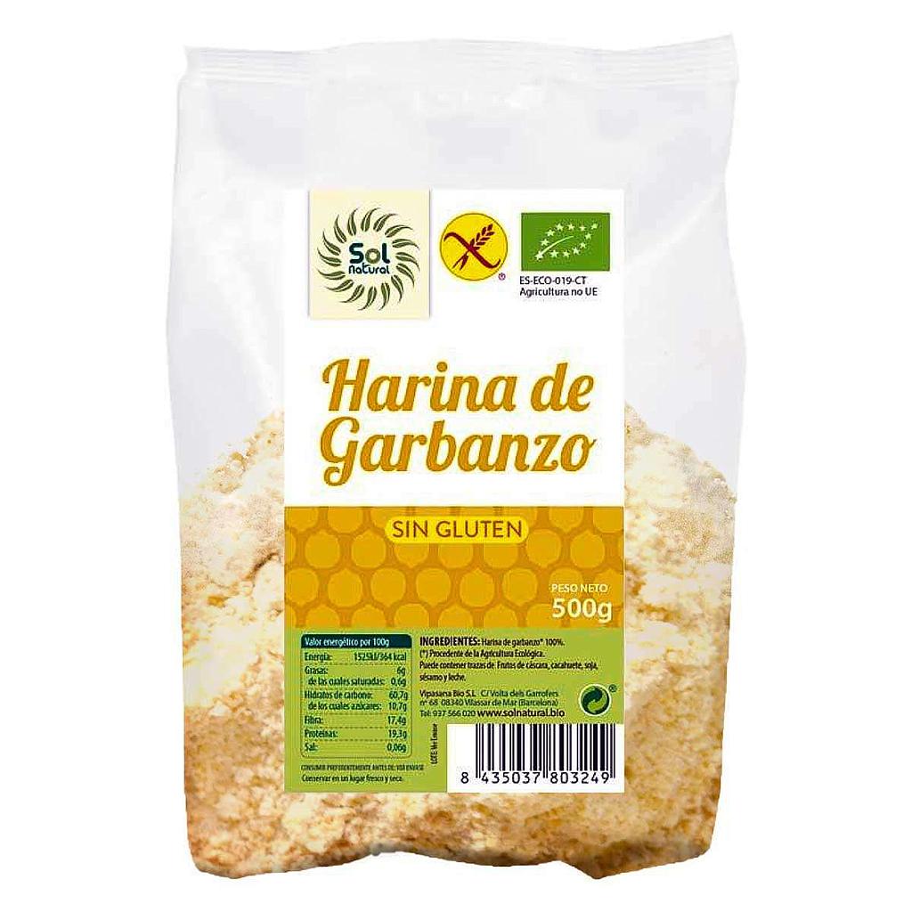 HARINA DE GARBANZO Solnatural (500 gr)