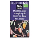 CHOCOLATE NEGRO 85% Equimercado (80 gr)