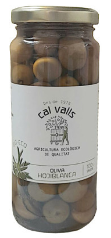ACEITUNA HOJIBLANCA Cal Valls (200 gr)