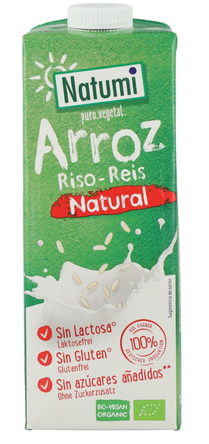 LECHE DE ARROZ NATUMI (Pack de 6) 