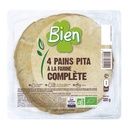 PAN DE PITA INTEGRAL Bien (4 und; 320 g)