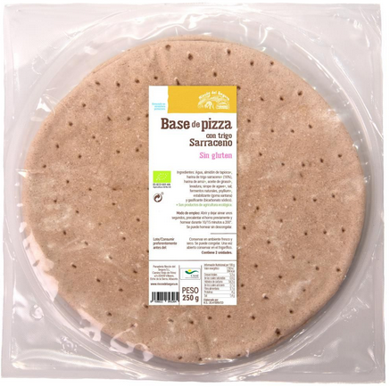 BASE DE PIZZA SIN GLUTEN Rincón del Segura (2 und)