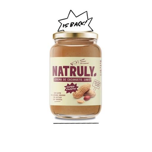 CREMA DE CACAHUETES SUPER SMOOTH Natruly (500 g)