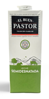 LECHE SEMI-DESNADATA BUEN PASTOR  (1l.)