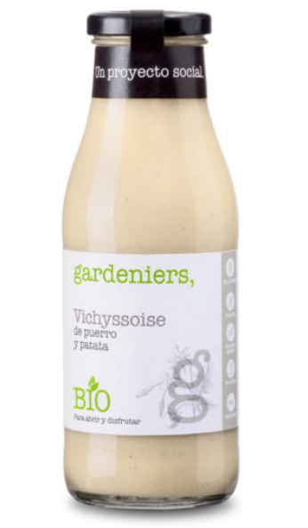 VICHYSSOISE DE PUERRO Y PATATA Gardeniers (490 gr)