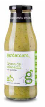 CREMA DE CALABACIN CON QUINOA Gardeniers (490 g)
