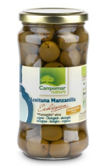 ACEITUNA MANZANILLA NATURAL SIN HUESO (350 gr)