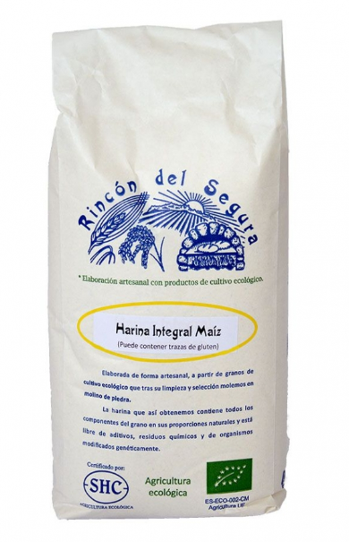 HARINA DE MAIZ Rincón del Segura (800 g) Cad. 31/7