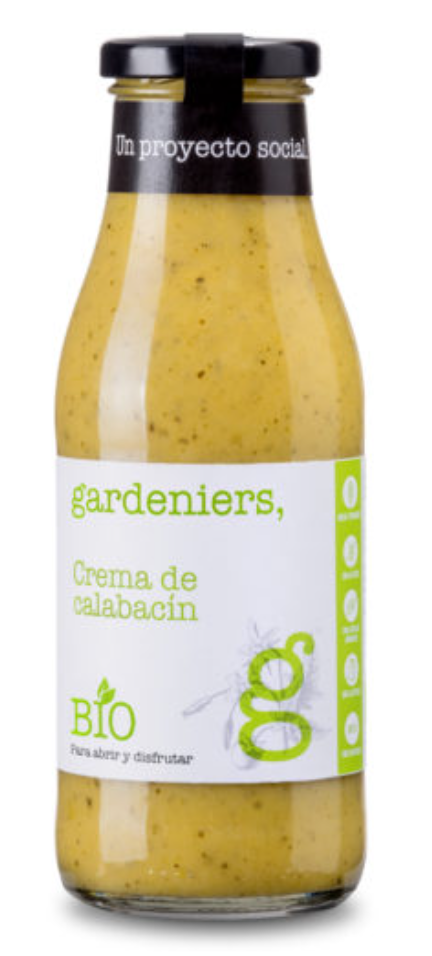 CREMA DE CALABACIN PATATA Y CEBOLLA Gardeniers (490 g)