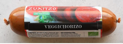 CHORIZO VEGETAL Zuaitzo (250 gr)