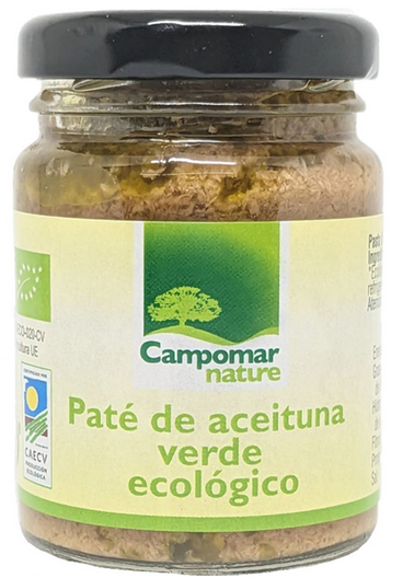 PATE DE ACEITUNA VERDE Campomar nature (100 g)