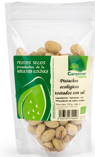 PISTACHOS TOSTADOS CON SAL Campomar nature (125 g)