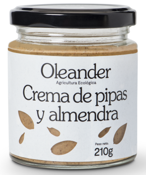 CREMA DE PIPAS Y ALMENDRA (210 g)