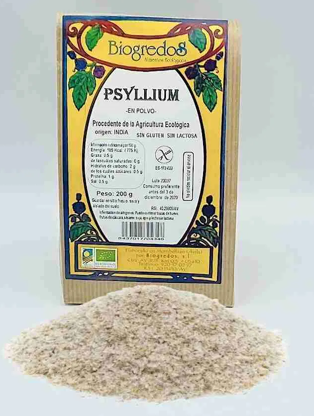 PSYLLIUM SIN GLUTEN Biogredos (200 g)