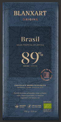 CHOCOLATE NEGRO 89% Blanxart (100 g)