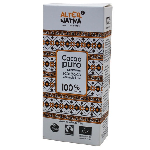 [2051040] CACAO PURO 100% DESGRASADO Alternativa3 (150 g)