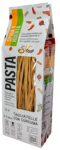 [2080040] TAGLIATELLE CURCUMA KM0 Spiga Negra (400 g)