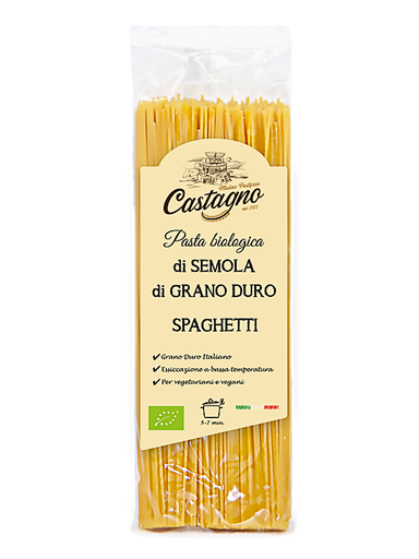 [2080130] ESPAGUETI DE SEMOLA Castagno (500 g)