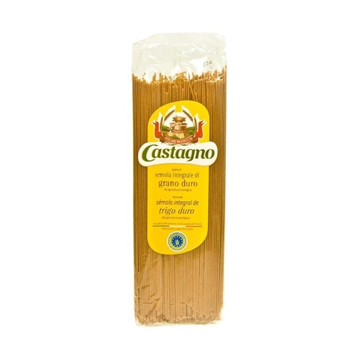 [2080140] ESPAGUETI DE SEMOLA INTEGRAL Castagno (500 gr)