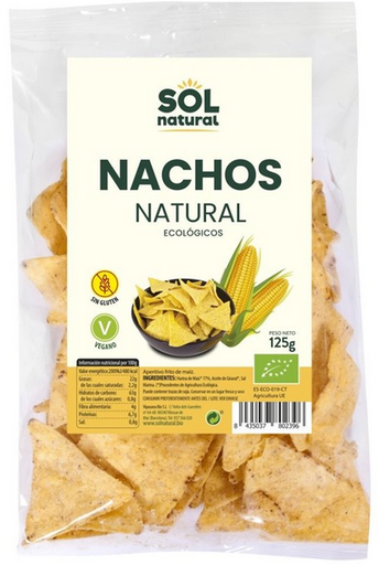 [2020410] NACHOS DE MAIZ Sol Natural (125 g)