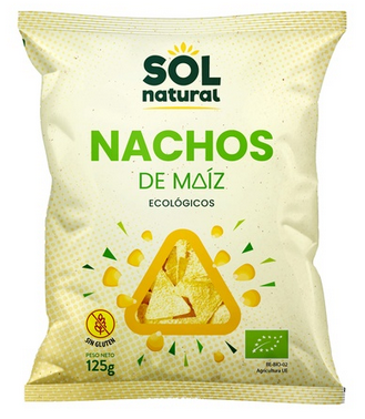 [2020410] NACHOS DE MAIZ Sol Natural (125 g)