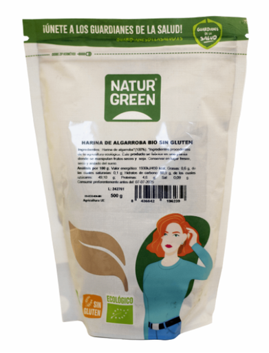 [2051180] HARINA DE ALGARROBA Naturgreen (500 g) Cad 25/11