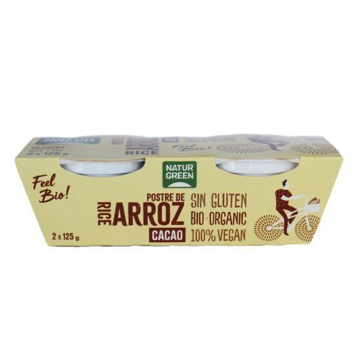 [3070040] NATURGREEN POSTRE AVENA VAINILLA (2 x 125 gr)