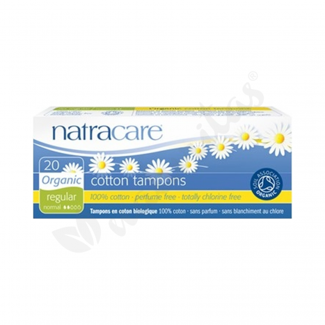 [3400020] TAMPONES REGULAR Natracare (20 und)