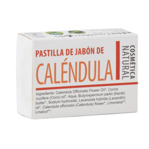 [3300025] PASTILLA DE JABON DE CALENDULA Equimercado (85 gr)