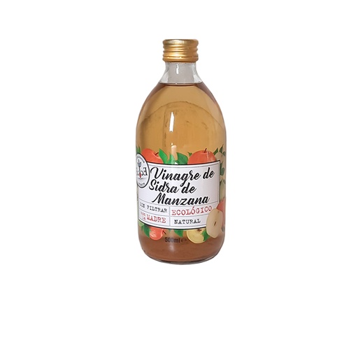[2070061] VINAGRE DE MANZANA Ecovinal (500 ml)