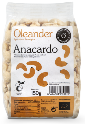 [2011031] ANACARDO CRUDO Oleander (150 g)